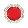 Round Jewels (Bag Hook) - RED