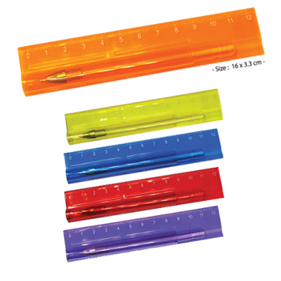 Ruler with Pen