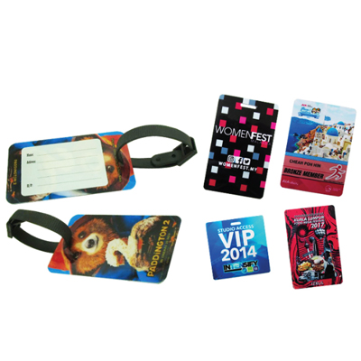 OEM PVC Luggage Tags