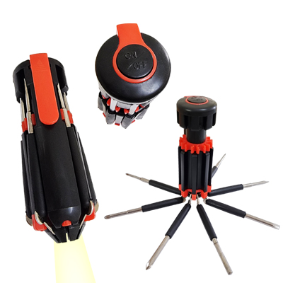 LED Torchlight with 8 in 1 Tools